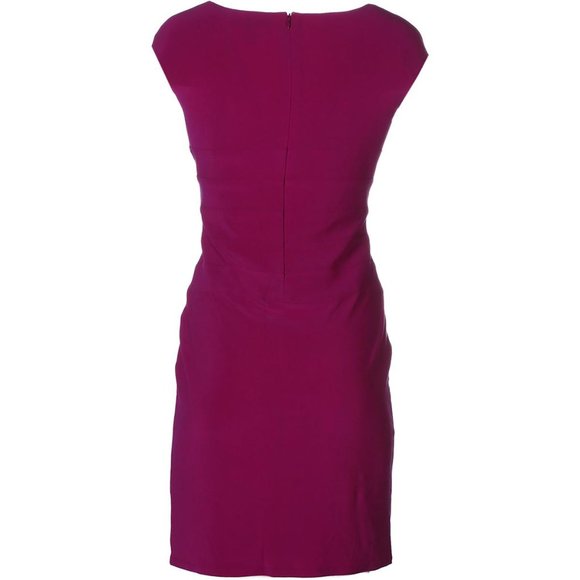 Ralph Lauren Ruched Surplice Dress- Final sale - Picture 2 of 2